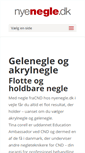 Mobile Screenshot of nyenegle.dk